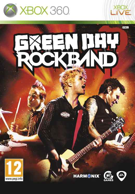 Green Day Rock Band X360